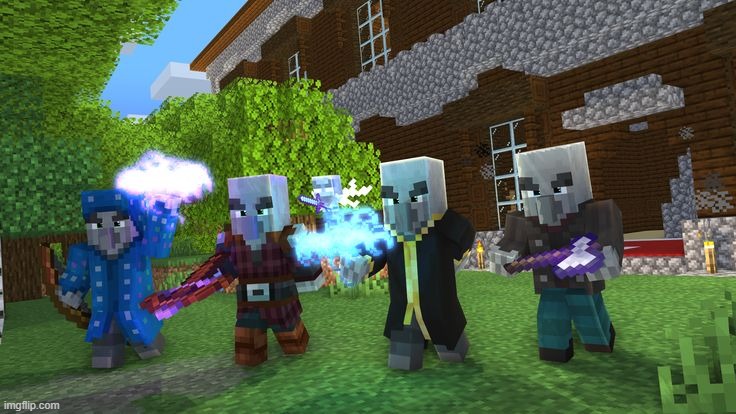 Used in comment | image tagged in illagers | made w/ Imgflip meme maker