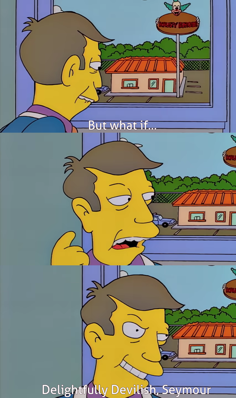Delightfully Devilish Blank Meme Template