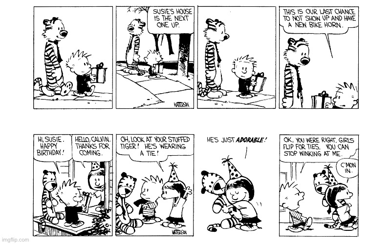 image tagged in calvin and hobbes,comics | made w/ Imgflip meme maker