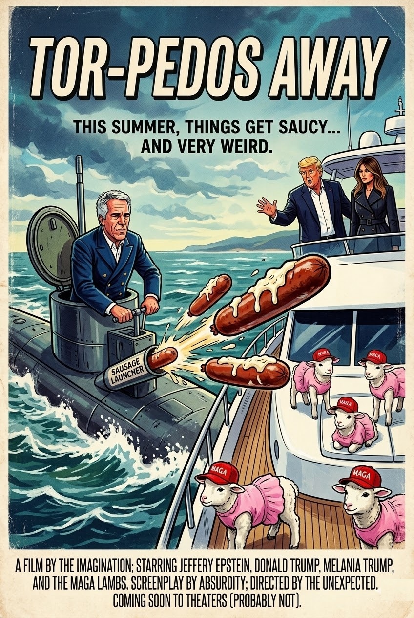 TOR-PEDOS AWAY Blank Meme Template