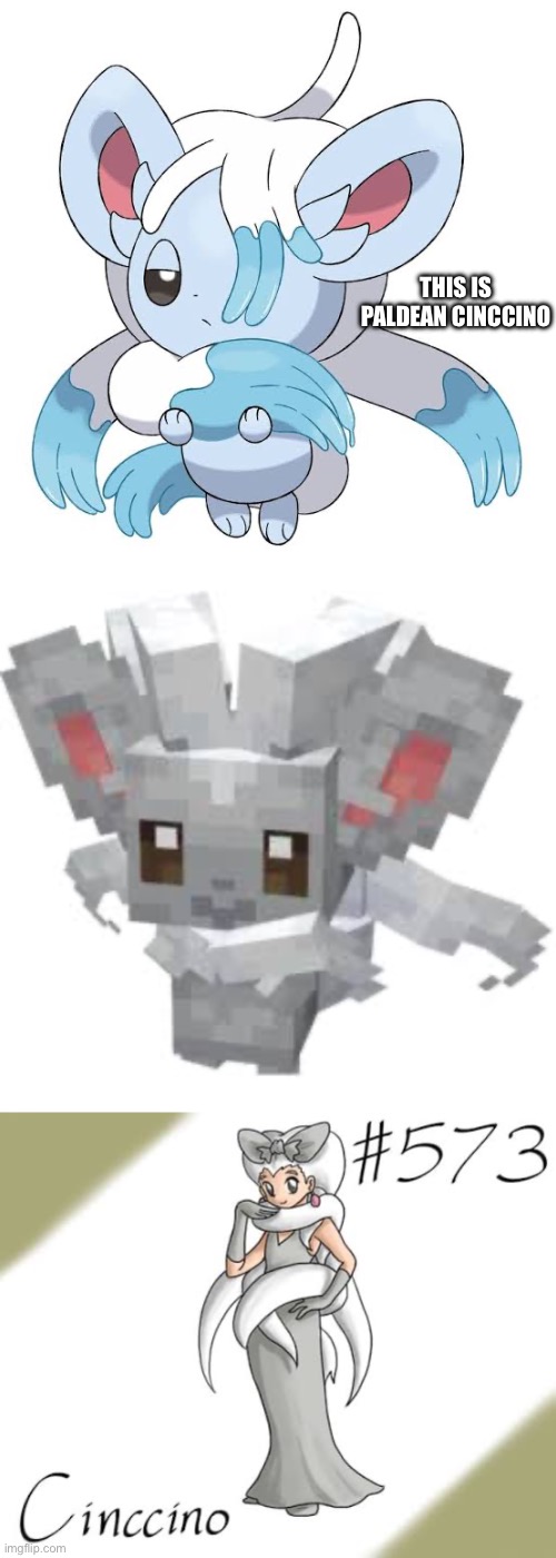 THIS IS PALDEAN CINCCINO | made w/ Imgflip meme maker