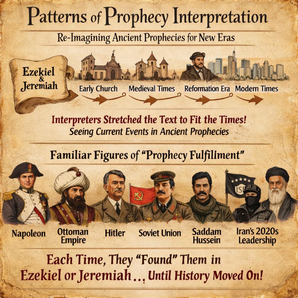 Summary overview#1:  A familiar pattern in modern prophecy/theol Blank Meme Template
