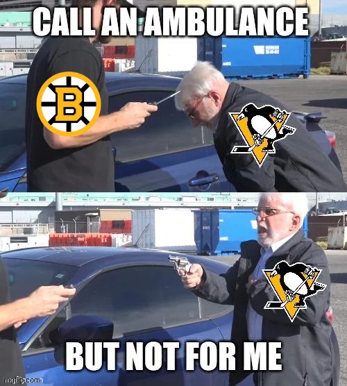 bruins penguins meme | image tagged in memes,penguins,bruins,hockey,nhl,sports | made w/ Imgflip meme maker