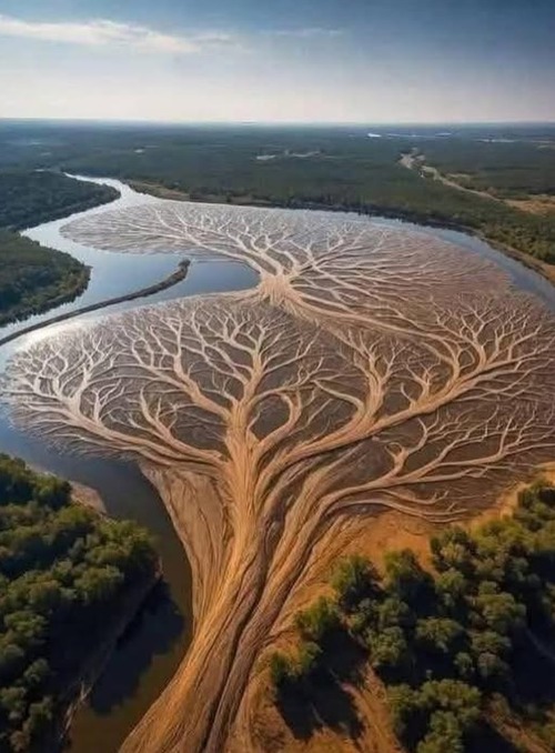 Nature paints with water, too. | image tagged in nature is pure creativity,awesome pics | made w/ Imgflip meme maker