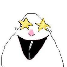 hamster doodle star Blank Meme Template