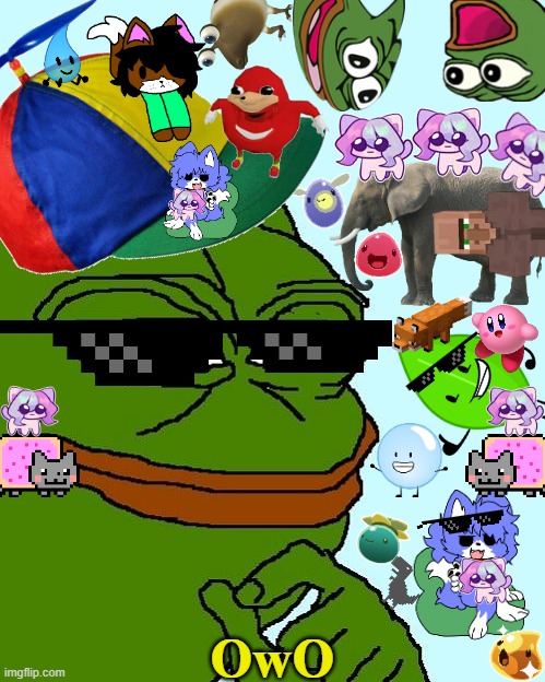 OwO, Pepe the Frog | OwO | image tagged in pepe,memes,pepe the frog,frog,owo | made w/ Imgflip meme maker