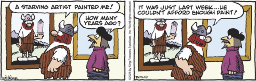 Hagar The Horrible | image tagged in comics | made w/ Imgflip meme maker