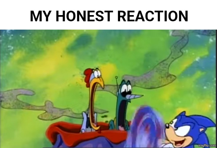 scratch and grounder flabbergasted | MY HONEST REACTION | image tagged in scratch and grounder flabbergasted | made w/ Imgflip meme maker