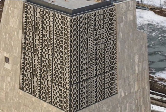 Obama libary Blank Meme Template