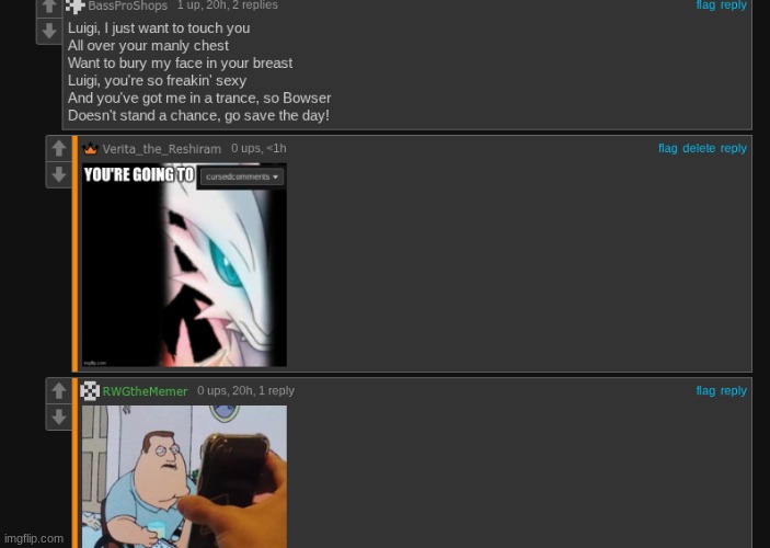 I'm genuinely done | image tagged in im done,cursed comments,why are you reading this | made w/ Imgflip meme maker