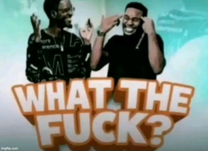 image tagged in what the fuck | made w/ Imgflip meme maker