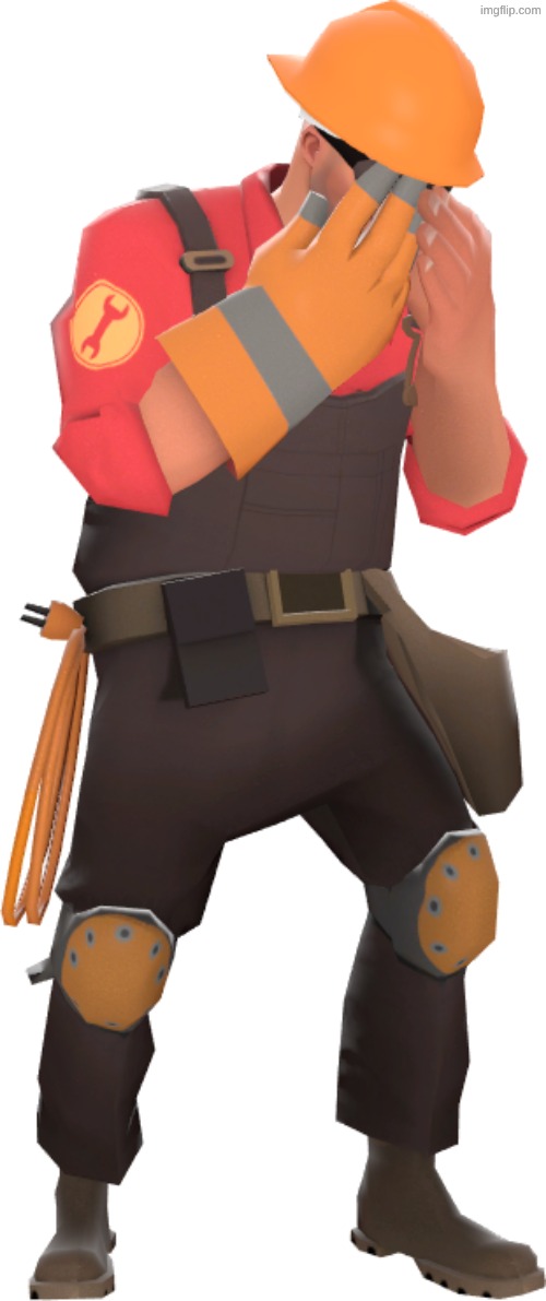 image tagged in tf2 engineer cry | made w/ Imgflip meme maker
