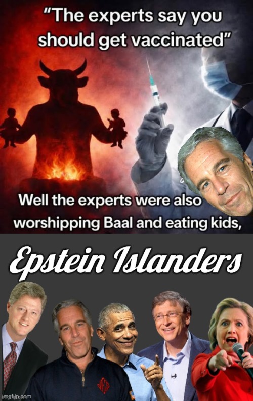 Experts were Cannibals too | image tagged in epstein islanders,cannibals | made w/ Imgflip meme maker