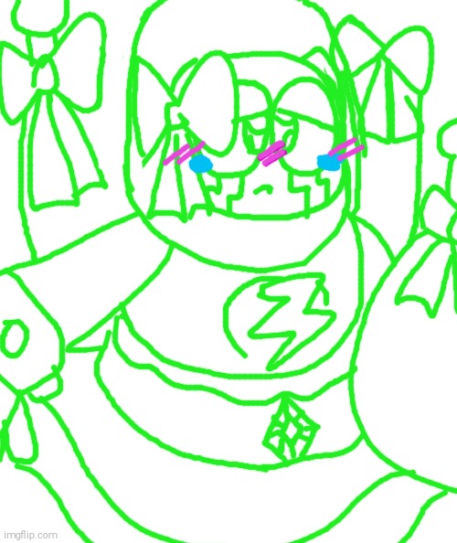 Dynamoman's "jewel warrior" outfit from "rockman jewel" (the anime where iceman, dynamoman, heatman, and brightman crossdress) | image tagged in dynamoman,megaman and bass,megaman,rockman jewel | made w/ Imgflip meme maker