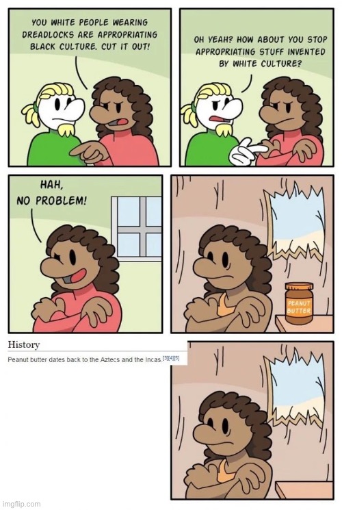 Culture appropriation lol | image tagged in haters gonna hate | made w/ Imgflip meme maker