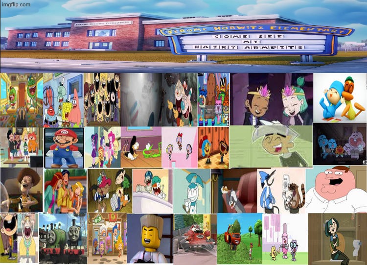 Everybody Laughs at Come See My Hairy Armpits | image tagged in everybody laughs at what updated,deviantart,crossover,nickelodeon,the loud house | made w/ Imgflip meme maker