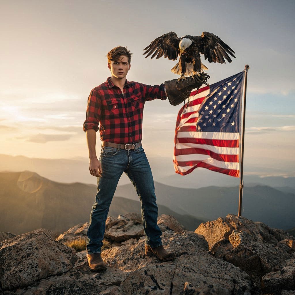 American patriot Blank Meme Template