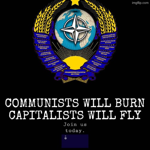 . | image tagged in anti communists,capitalism,chad,based,nato | made w/ Imgflip meme maker