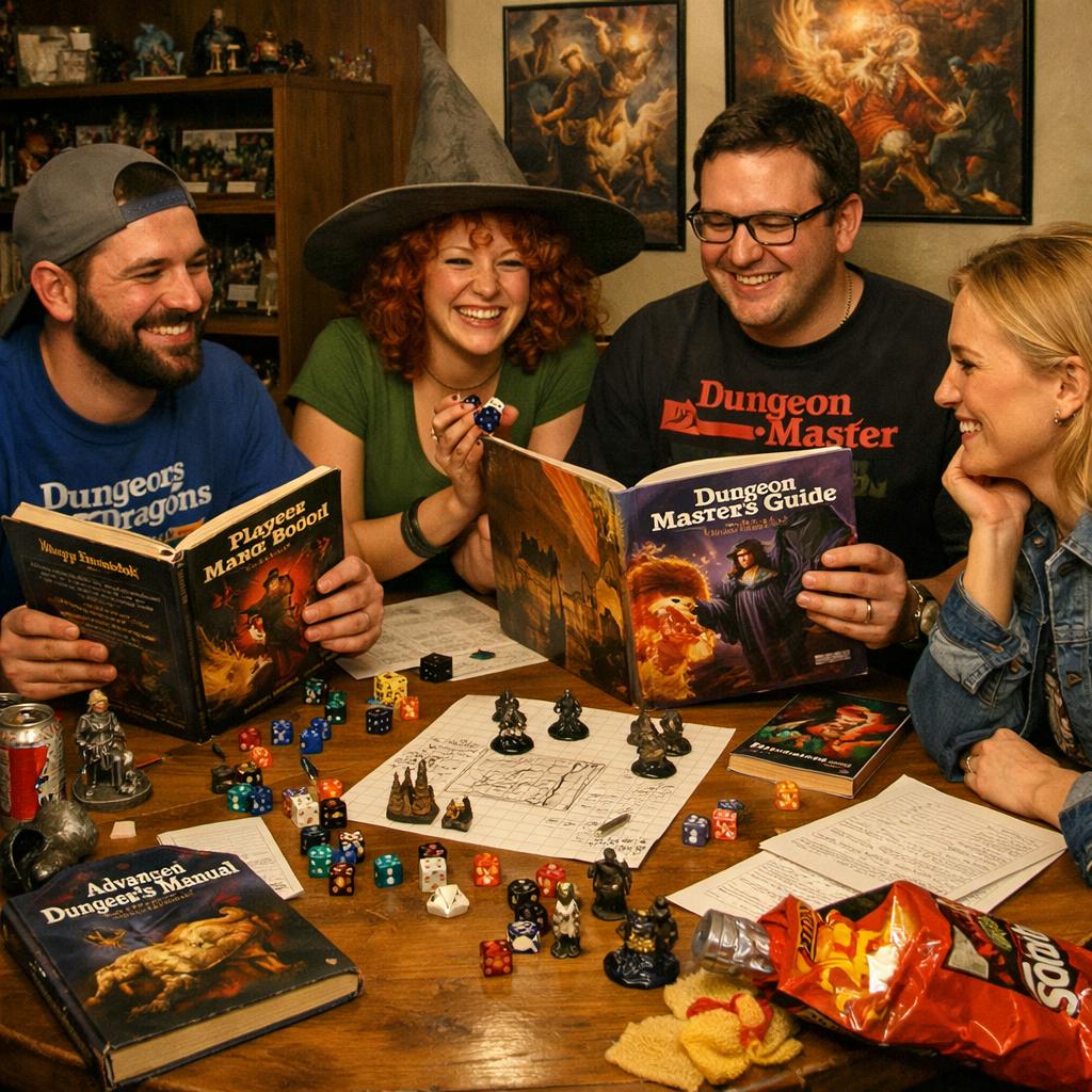 Second Edition AD&D & Friends Blank Meme Template