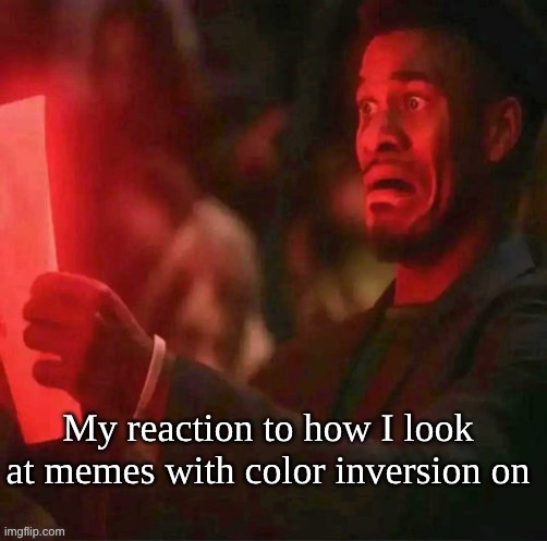 It's terrifying | My reaction to how I look at memes with color inversion on | image tagged in jimmy butler horrified,memes,fun,funny,funny memes | made w/ Imgflip meme maker