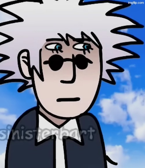 gojo I guess | image tagged in gojo i guess | made w/ Imgflip meme maker