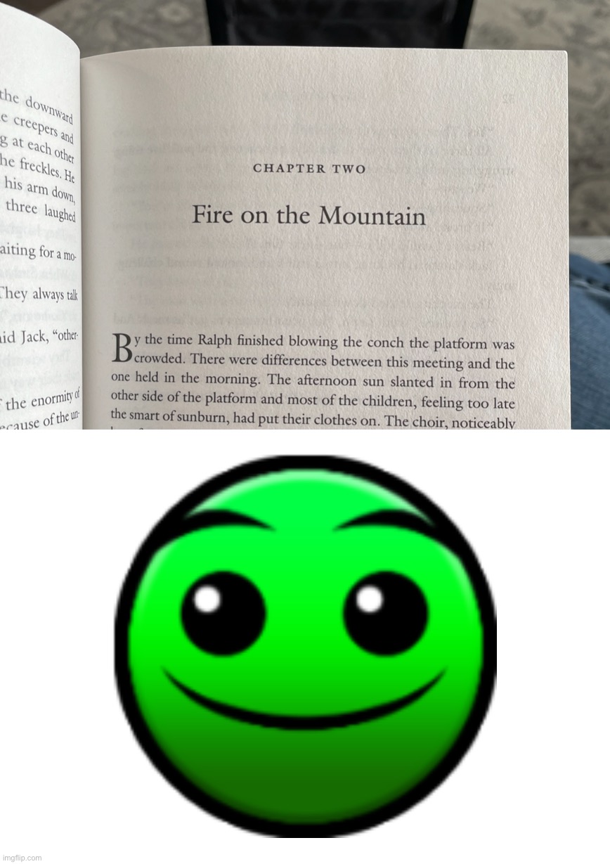 Where’s the fire? | image tagged in geometry dash,lobotomy | made w/ Imgflip meme maker