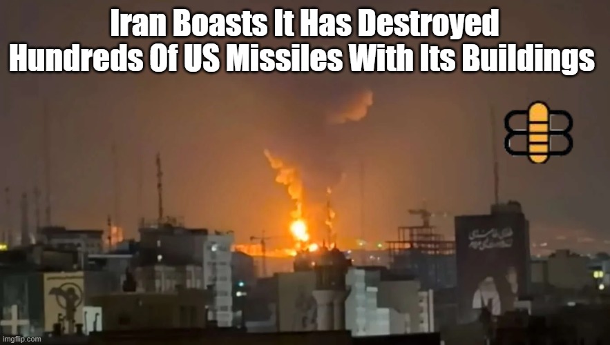 Iran Boasts It Has Destroyed Hundreds Of US Missiles With Its Buildings | made w/ Imgflip meme maker