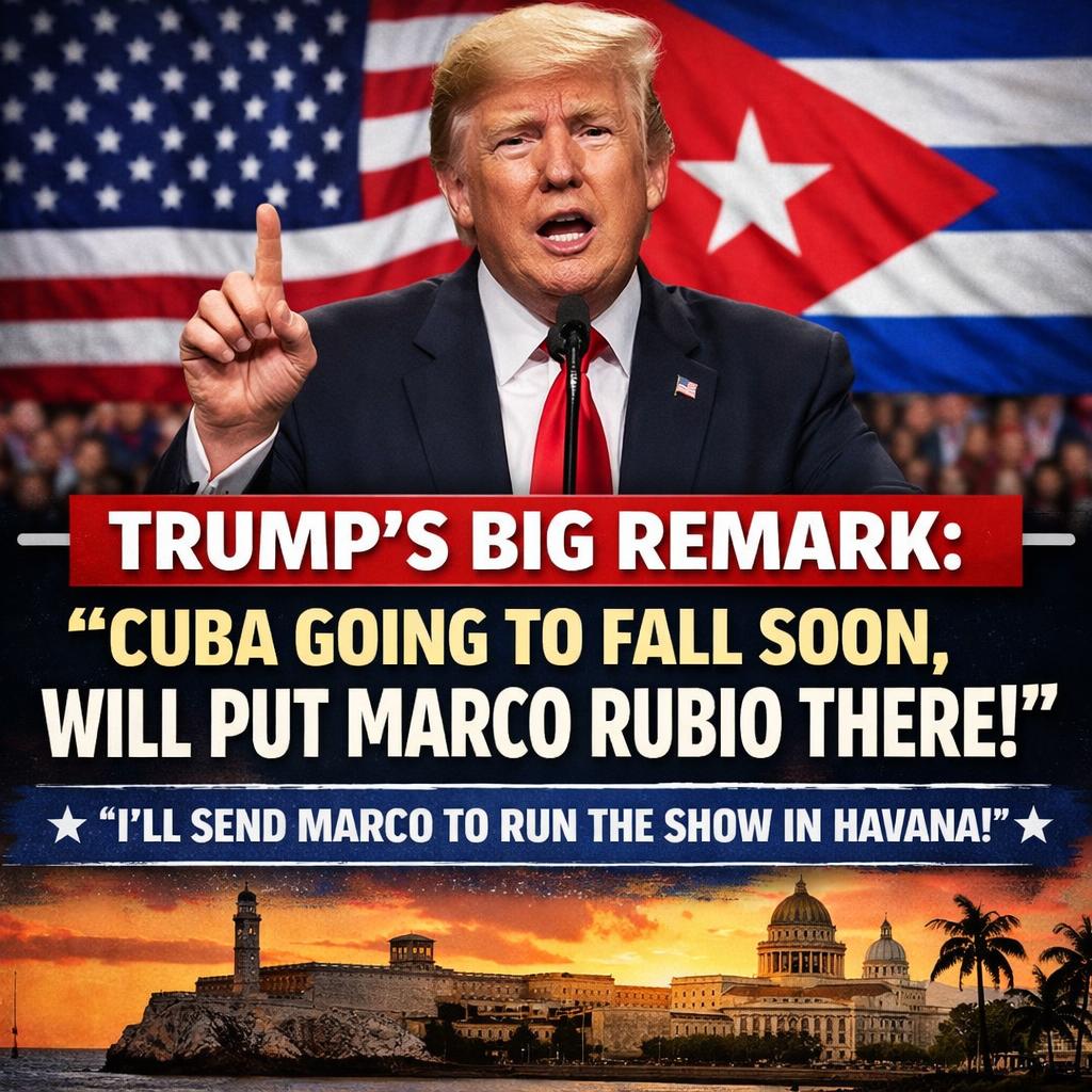 TRUMP'S BIG REMARK Blank Meme Template