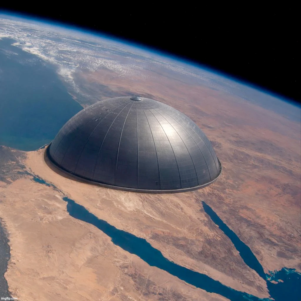 This is a real picture of israel from space | made w/ Imgflip meme maker