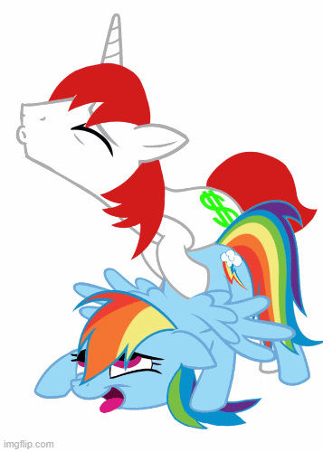 Cumming In Rainbow Dash | image tagged in gifs,rainbow dash,l money,prince little money,breeding,sex | made w/ Imgflip images-to-gif maker