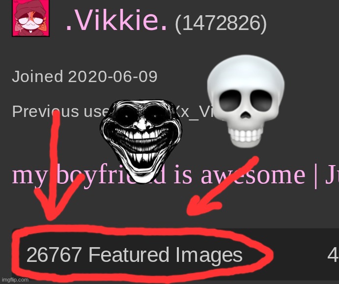 my profile so tuff | made w/ Imgflip meme maker