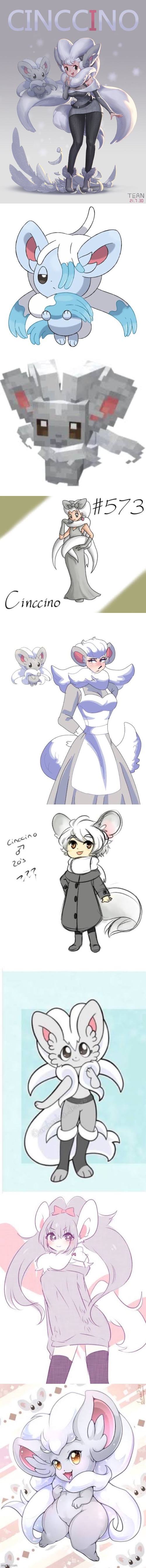 Cool Cinccino art I found | made w/ Imgflip meme maker