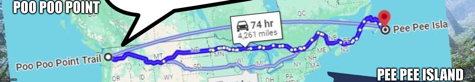 POO POO POINT PEE PEE ISLAND | made w/ Imgflip meme maker