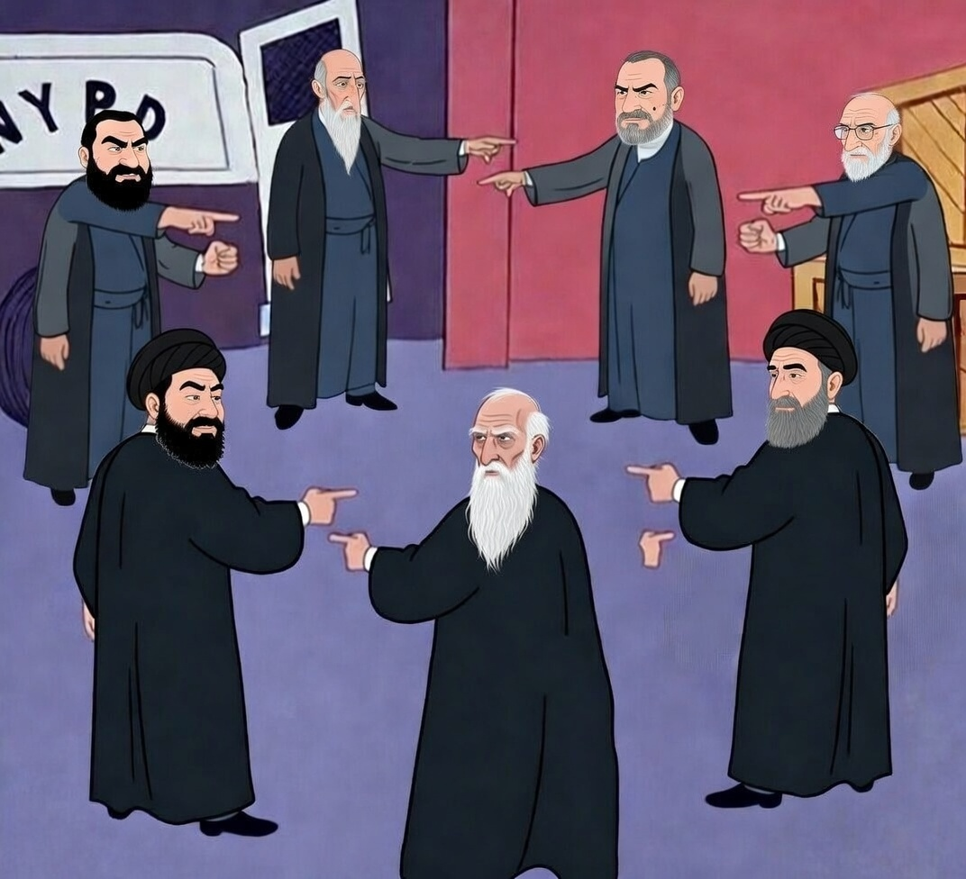 Iranian Clerics Blank Meme Template