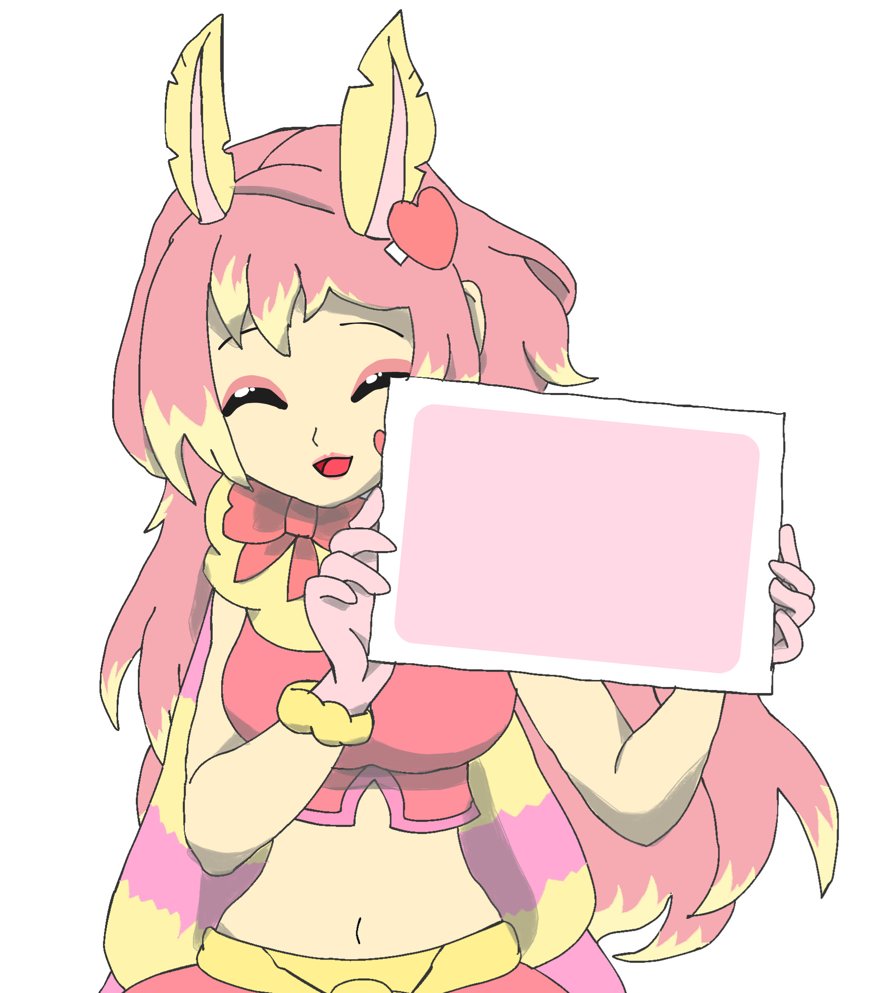 lovey my old gacha OC or sumthing look I'm just here man Blank Meme Template