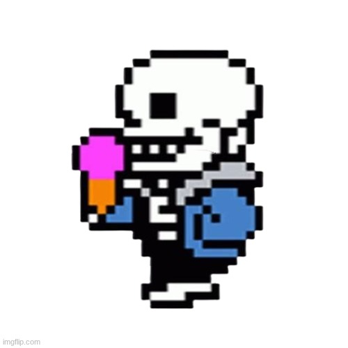 Ice Cream Sans | image tagged in ice cream sans | made w/ Imgflip meme maker