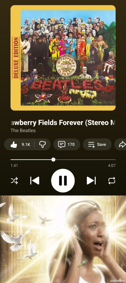 image tagged in heavenly music | made w/ Imgflip meme maker