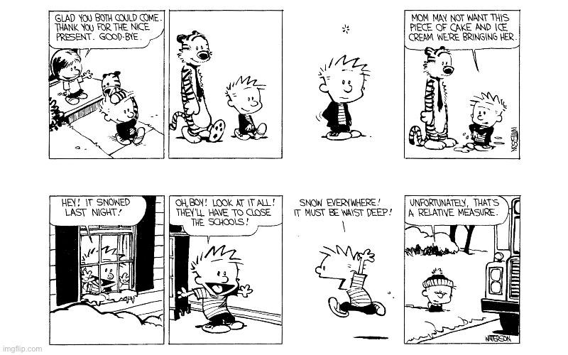 image tagged in calvin and hobbes,comics | made w/ Imgflip meme maker
