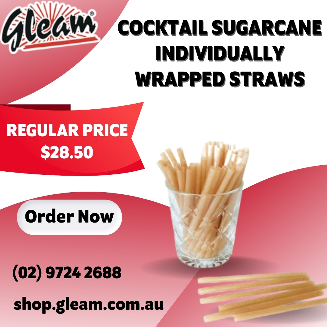 COCKTAIL SUGARCANE INDIVIDUALLY WRAPPED STRAWS Blank Meme Template