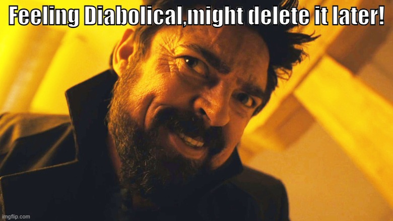 Bully Butcher! | Feeling Diabolical,might delete it later! | image tagged in amazon prime | made w/ Imgflip meme maker