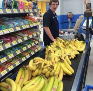 banana king Blank Meme Template