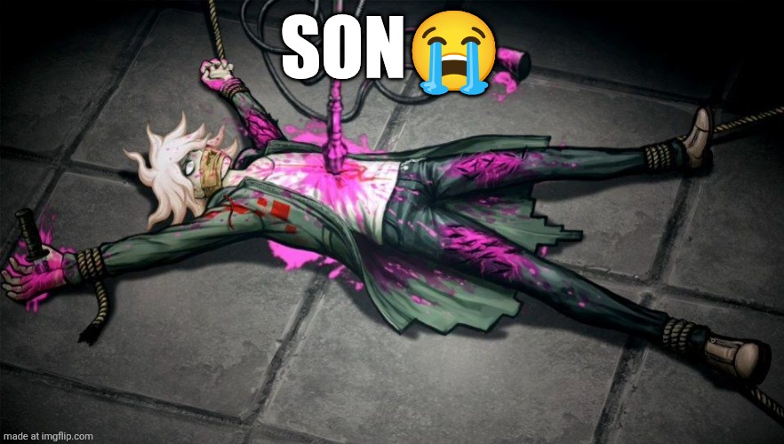 nagito | SON? | image tagged in nagito | made w/ Imgflip meme maker