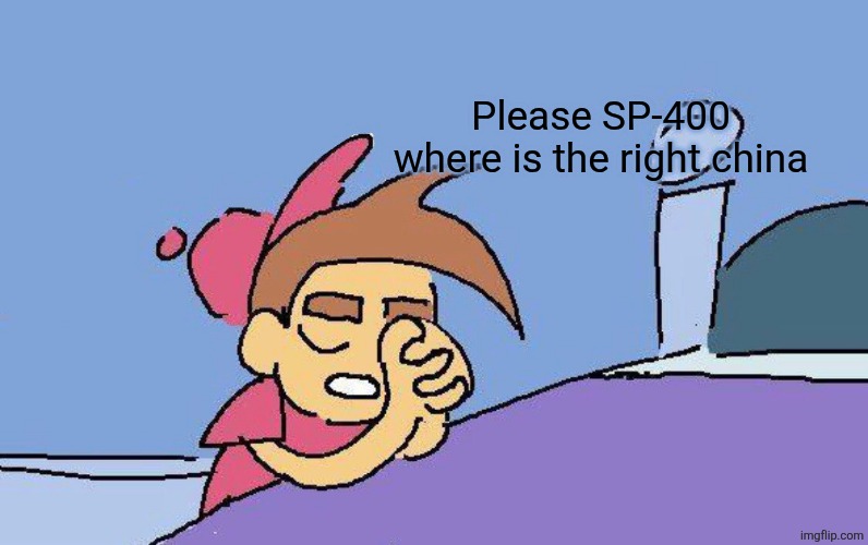 Dreamt that i prayed the sp-500 to tell me where the right china, i dont know what the wrong china couldve been, | Please SP-400 where is the right china | image tagged in timmy turner praying blank | made w/ Imgflip meme maker