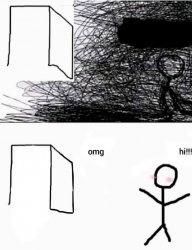 Omg hi Blank Meme Template