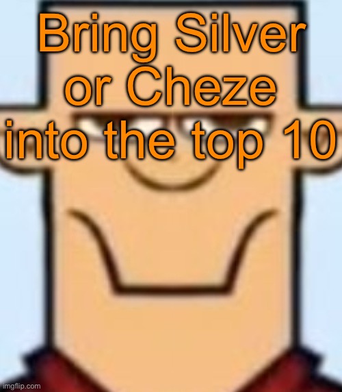 Sped Tyler | Bring Silver or Cheze into the top 10 | image tagged in sped tyler,voting game s18 | made w/ Imgflip meme maker