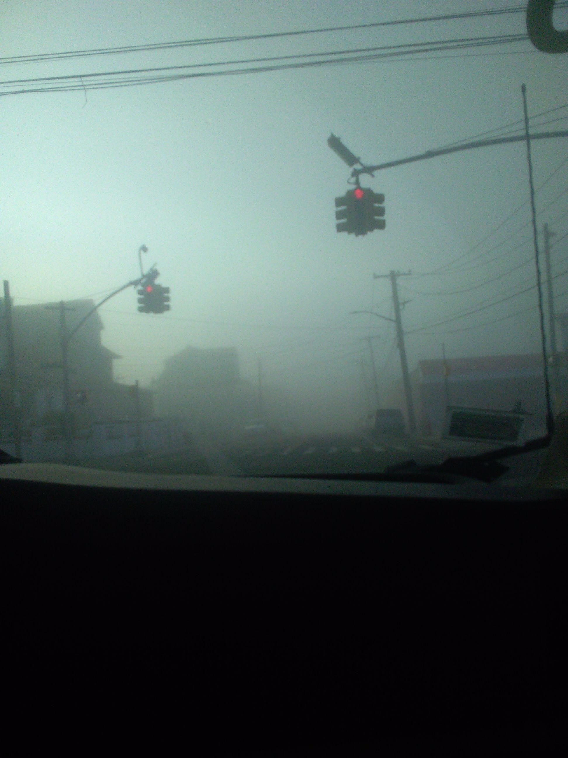 Random fog photo | made w/ Imgflip meme maker