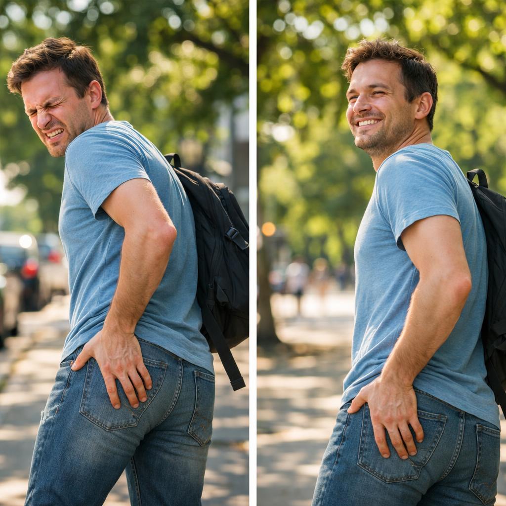 Quando você está caminhando e sente uma fisgada no cu, mas lembr Blank Meme Template