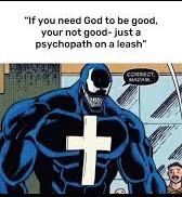 Christian Venom correct madam Blank Meme Template