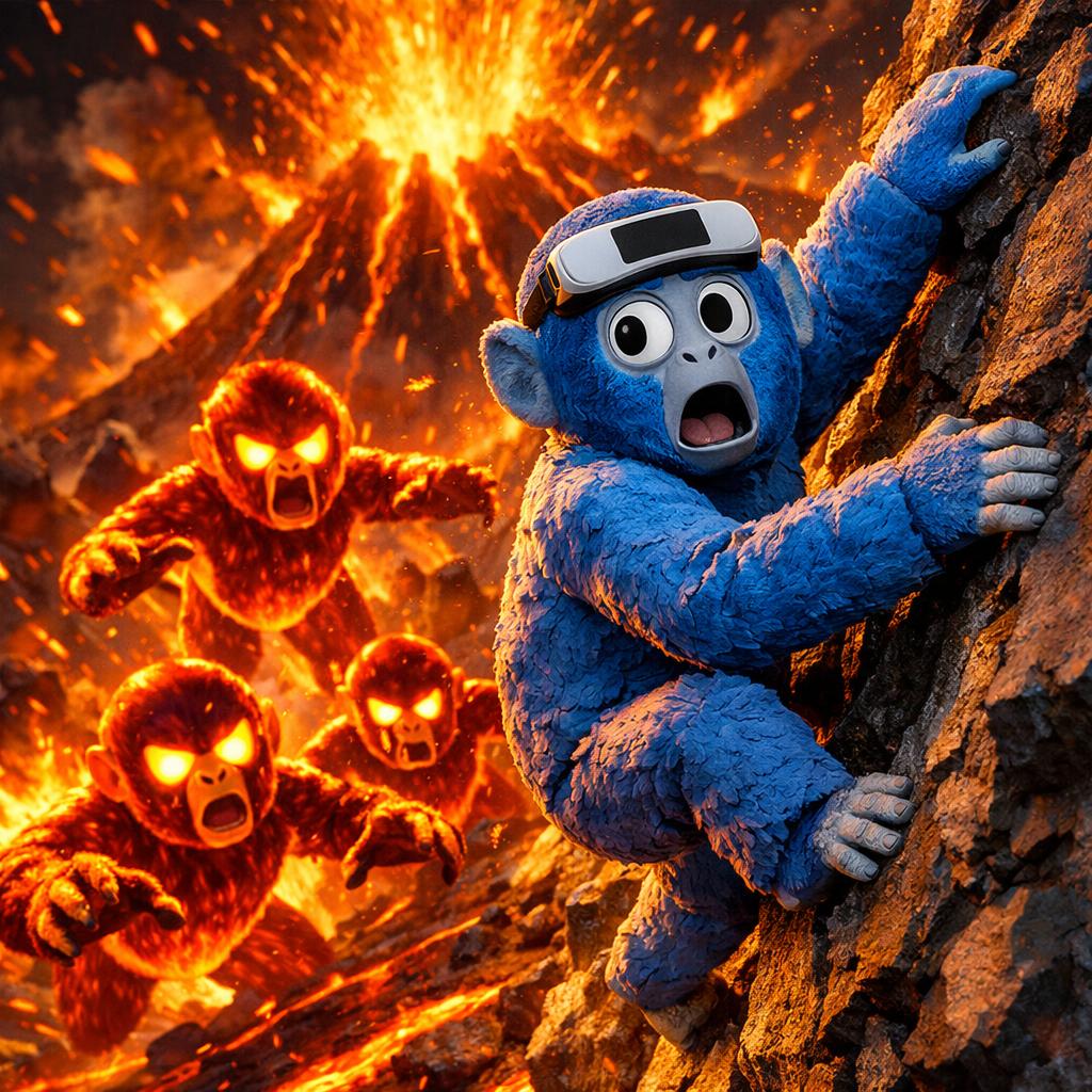 monke Blank Meme Template