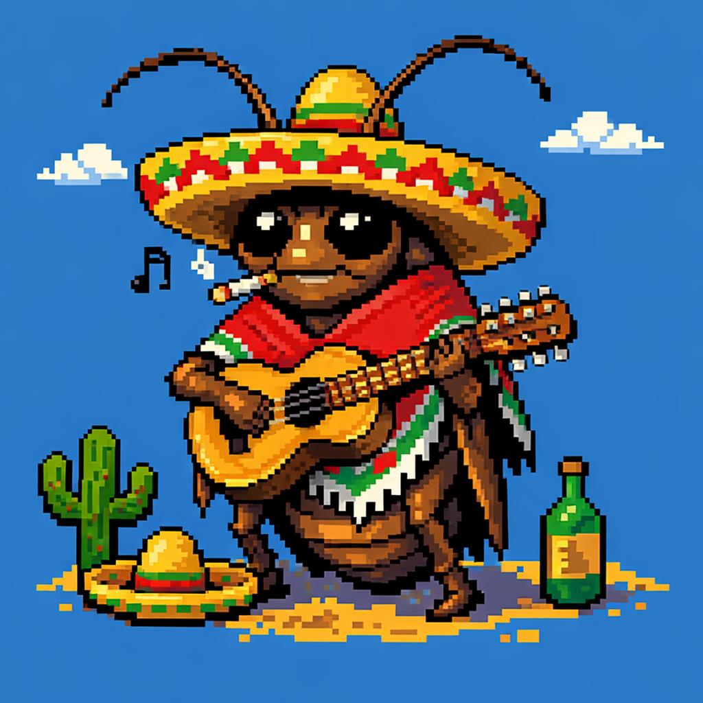 a Mexican cockroach Blank Meme Template
